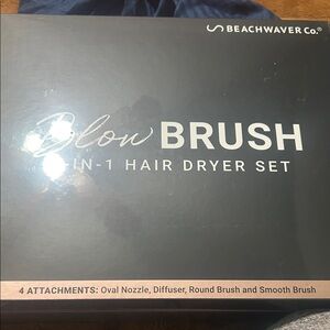 The Beachwaver Co. Black Blow Brush Hair Dryer Set